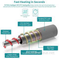 Almohadilla térmica, Almohadilla eléctrica China para el alivio del dolor con 8 configuraciones de temperatura, Almohadilla térmica de terapia húmeda con 6 temporizadores